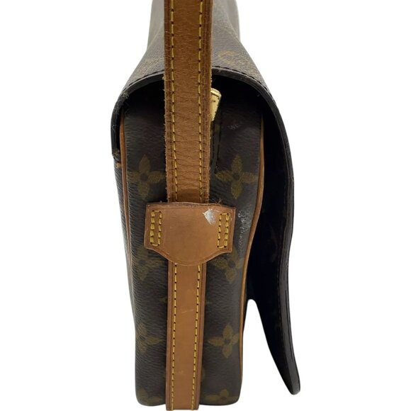 169330BR (L4) Louis Vuitton Crossbody Bag Brown Monogram w/Box - Picture 5 of 14